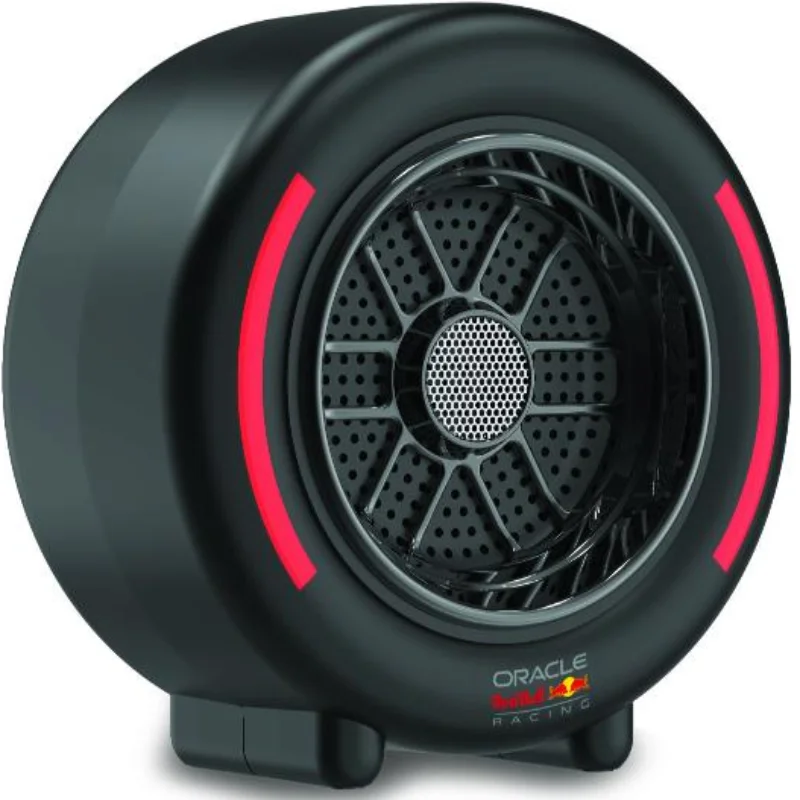 Speaker Wireless Oracle Red Bull Racing Tyre 16W a Forma di Ruota F1 con LED TWS USB e TF Card