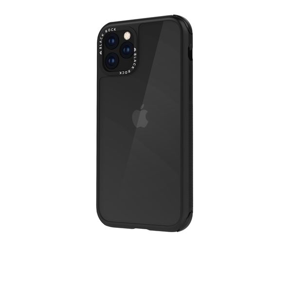 Cover Ultra Protettiva Black Rock ROBUST per Apple iPhone 11 Pro Fumé Trasparente Nero Antiurto Drop Tested 1,5m con Tecnologia Active Air e MPT