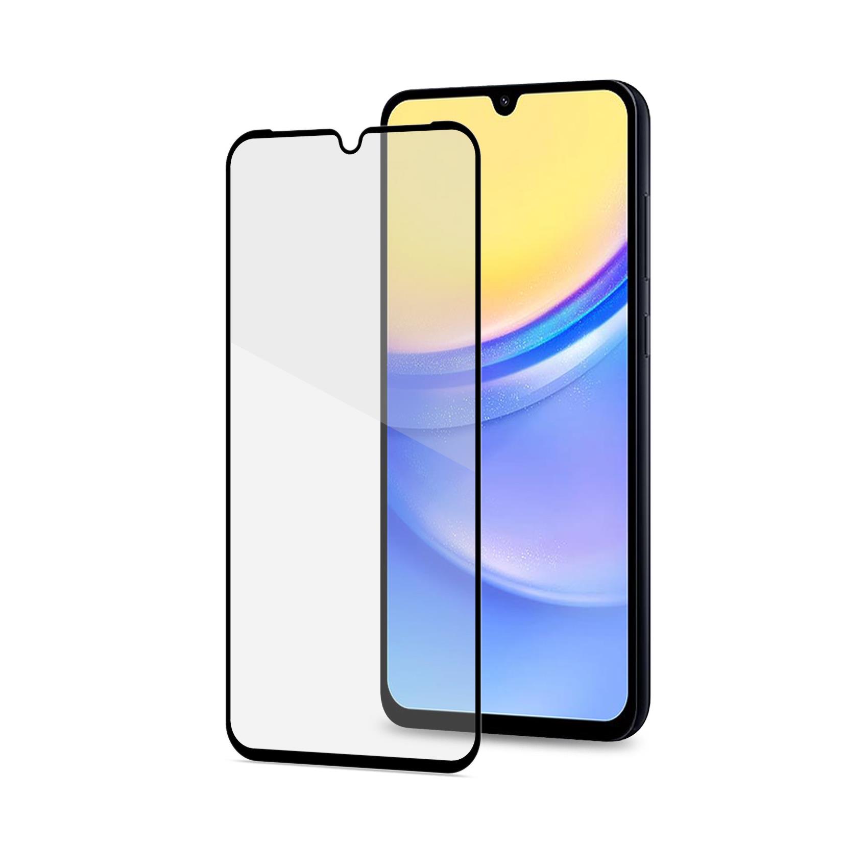 Salvaschermo Integrale Celly FULLGLASS per Samsung Galaxy A15 4G e Galaxy A15 5G Vetro Temperato 9H Copertura Edge-to-Edge con Bordo Nero FULLGLASS1060BK