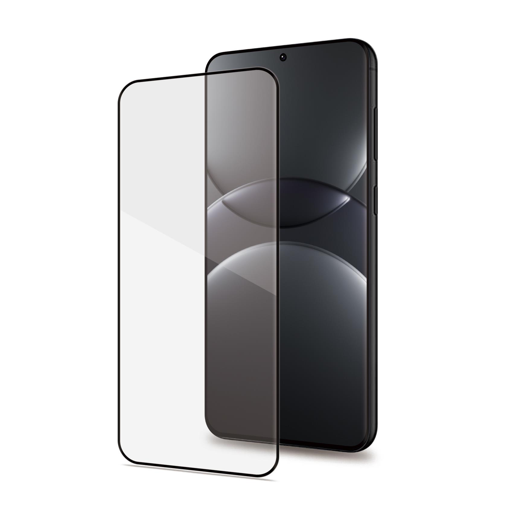 Celly FULLGLASS 9H Tempered Glass Screen Protector for Samsung Galaxy A26 5G / Galaxy A26 5G Enterprise Edition Black Frame 0.3mm Edge-to-Edge