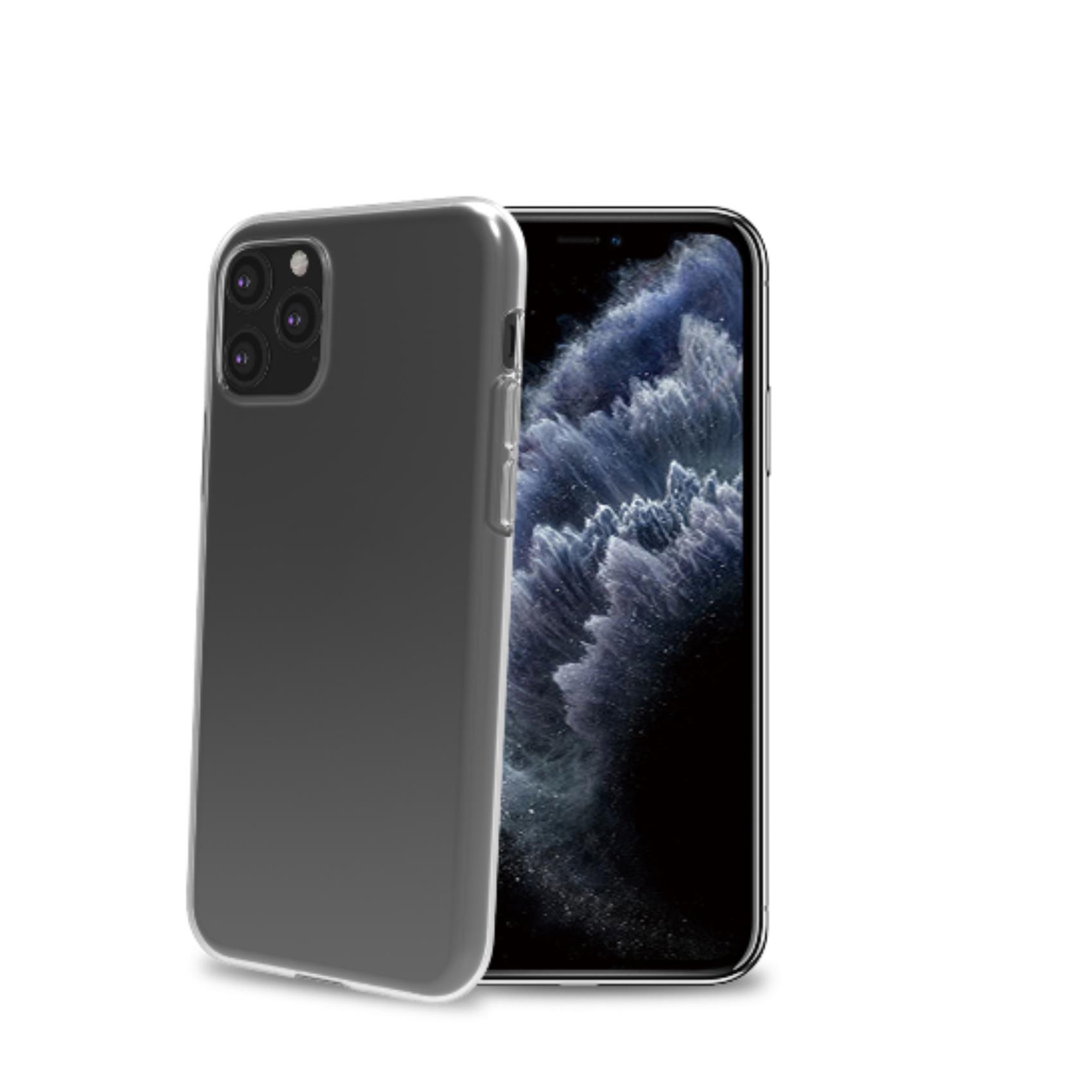 Cover Flessibile Celly GELSKIN per Apple iPhone 11 Pro in Morbido TPU Anti-Shock Trasparente Ultra Sottile e Avvolgente