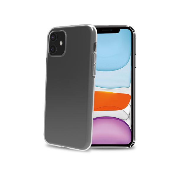 Cover Flessibile Celly GELSKIN per Apple iPhone 11 e iPhone XR in Morbido TPU Anti-Shock Trasparente Ultra Sottile e Avvolgente