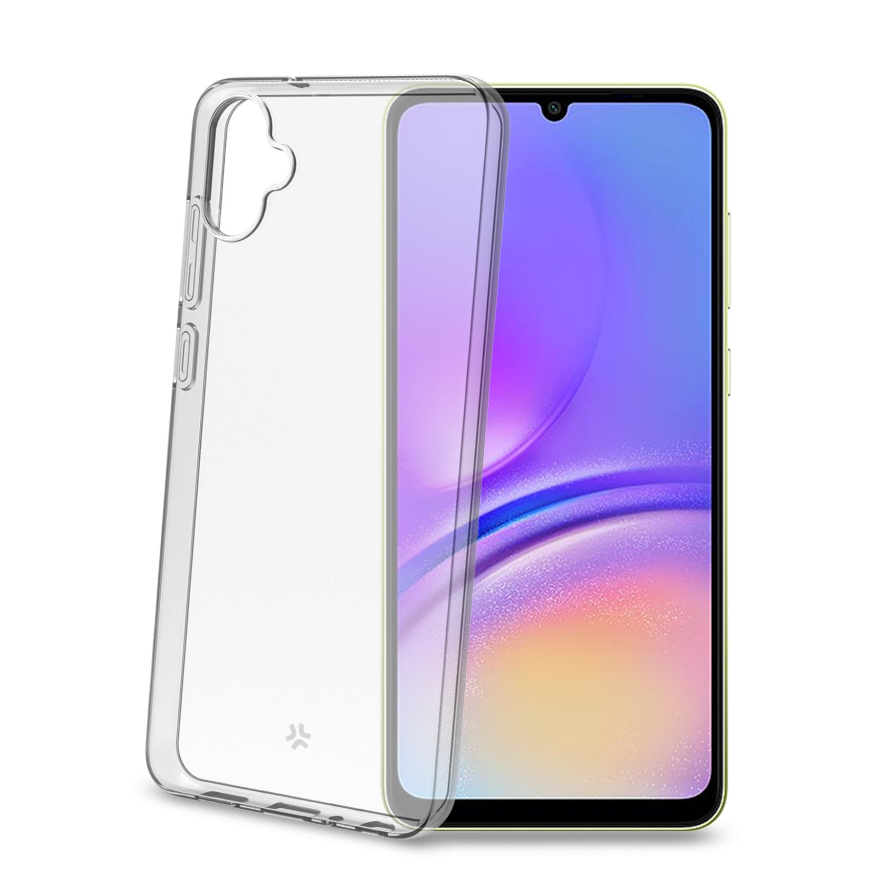 Celly GELSKIN Ultra-Clear Flexible TPU Shockproof Protective Back Cover for Samsung Galaxy A05 GELSKIN1059