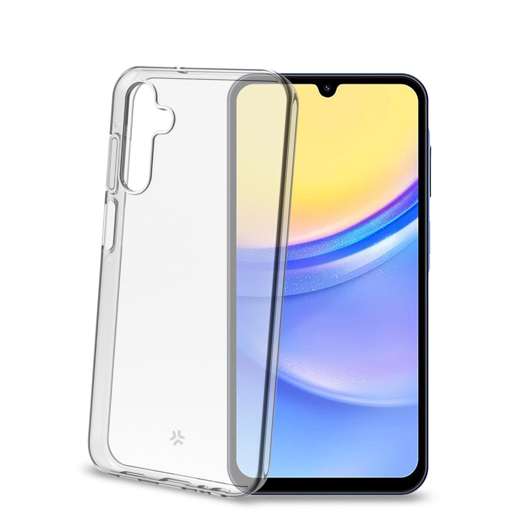 Cover Posteriore Morbida Celly GELSKIN per Samsung Galaxy A15 4G e Galaxy A15 5G in Gel TPU Flessibile Antiurto Trasparente GELSKIN1060