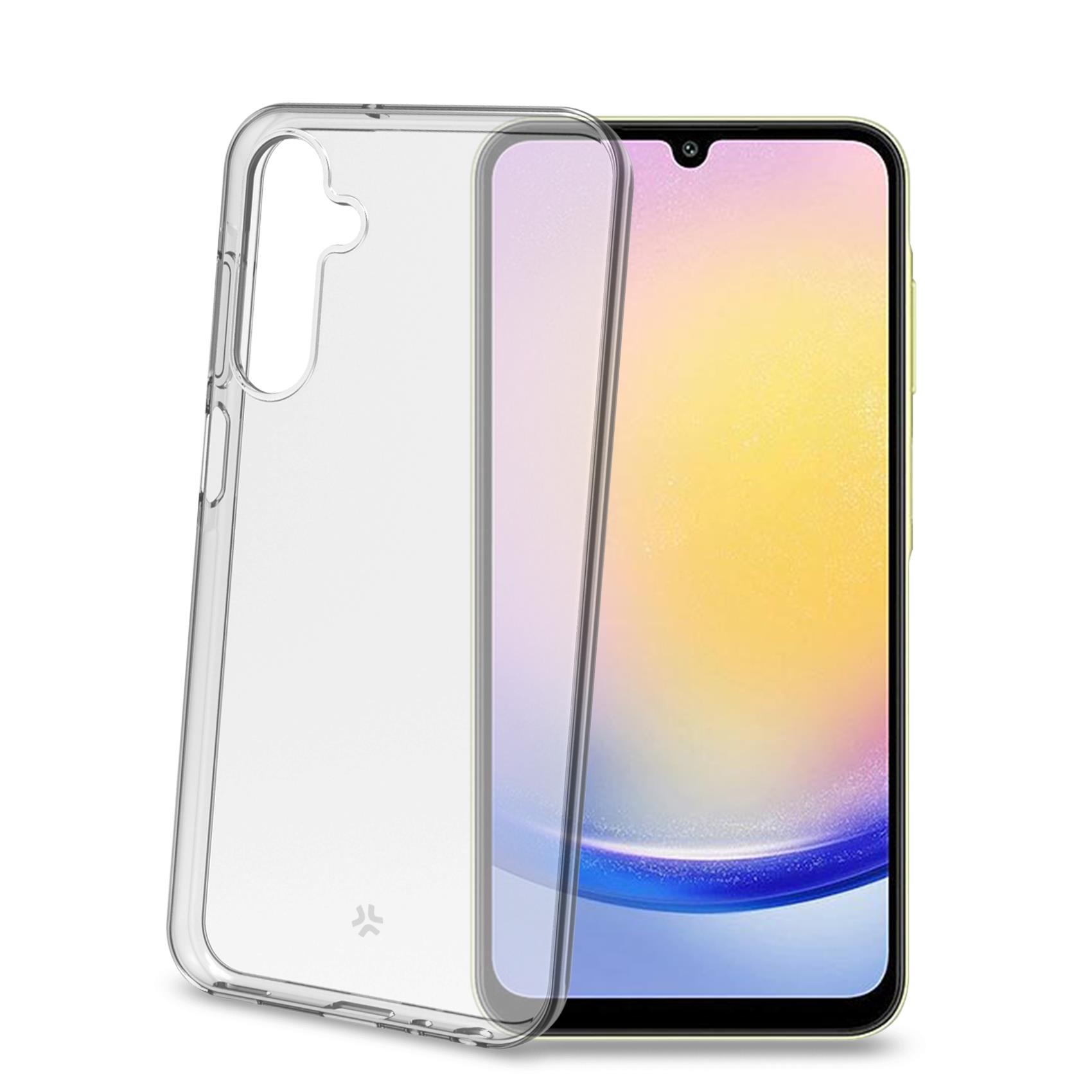 Cover Morbida Celly GELSKIN per Samsung Galaxy A25 5G in Gel TPU Flessibile Antiurto Trasparente GELSKIN1061