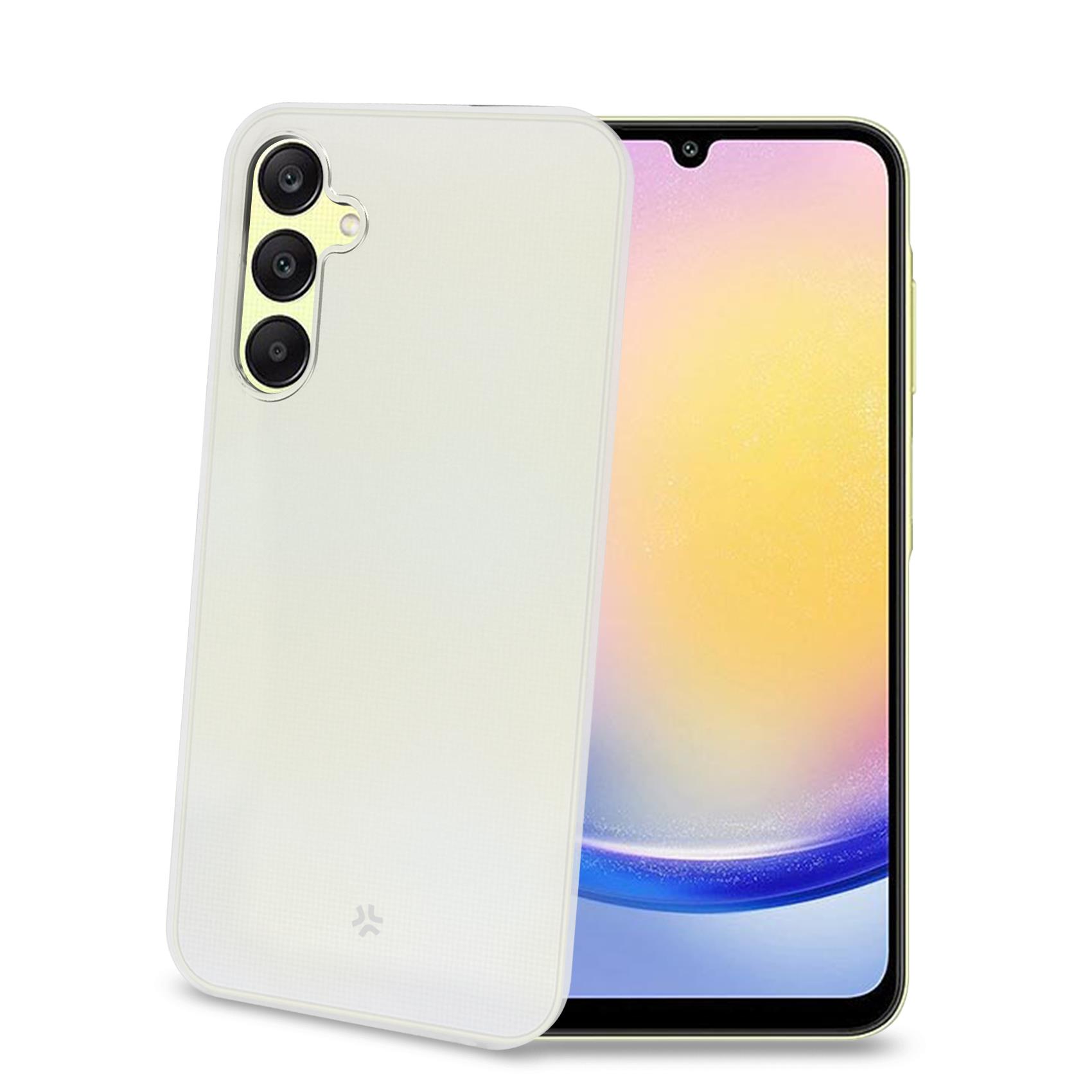 Cover Morbida Celly GELSKIN per Samsung Galaxy A25 5G in Gel TPU Flessibile Antiurto Trasparente GELSKIN1061 - Immagine 2