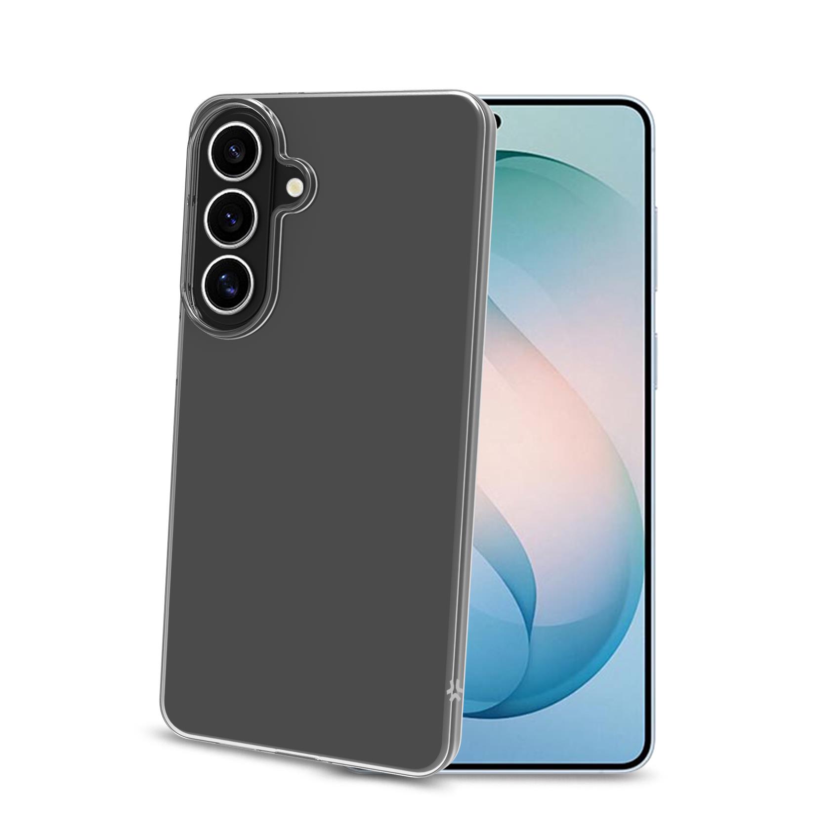 Celly GELSKIN Flexible Clear TPU Case for Samsung Galaxy S26 FE 5G Anti-Shock Ultra-Slim Lightweight & Form-Fitting Transparent