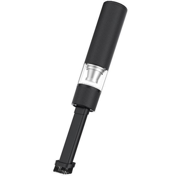 Aspirabriciole Portatile Wireless MINIVACUUMCL Nero Motore Brushless Batteria 1200mAh USB-C e Spazzola Multifunzione